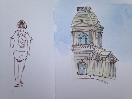 custom house sketch